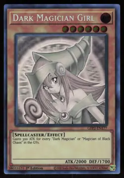 Dark Magician Girl (Ghost Rare) GFP2-EN177 1st Edition Yu-Gi-Oh - Image 1