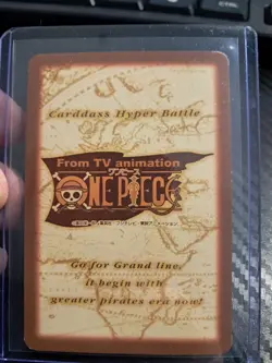 BANDAI One Piece Hyper Battle C497 CHOPPER HOLO FOIL SCARCE EARLY CARD VINATGE - Image 2