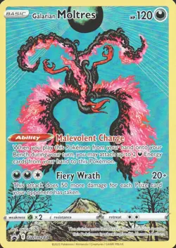 Galarian Moltres Promo SWSH: Sword & Shield Promo Cards SWSH284 NM - Image 1