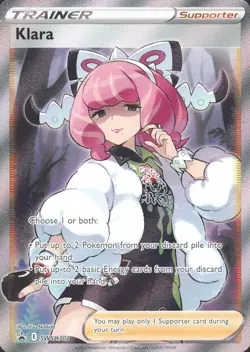Klara (Full Art) Ultra Rare SWSH: Sword & Shield Promo Cards SWSH302 NM - Image 1