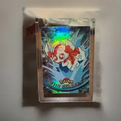 #118 Goldeen Rainbow Foil Topps TV Animation Series 3 Pokemon Card 2000 - Image 1