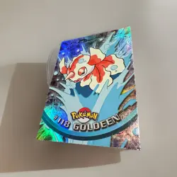 #118 Goldeen Rainbow Foil Topps TV Animation Series 3 Pokemon Card 2000 - Image 2