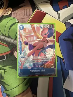 One Piece Card Game Nefeltari Vivi EB04-025 SR Alternate Art English NM - Image 1