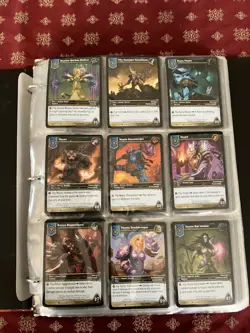 Complete Set UNPLAYED World of Warcraft TCG Fires of Outland 246 Cards + LOOT - Image 2