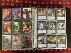 Complete Set UNPLAYED World of Warcraft TCG Fires of Outland 246 Cards + LOOT - Image 4