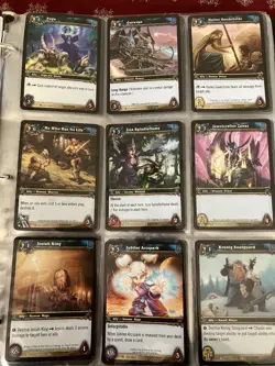 Complete Set UNPLAYED World of Warcraft TCG Fires of Outland 246 Cards + LOOT - Image 5