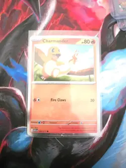 Charmander ASC 020/217 Cosmos Holo SWIRL Promo Ascended Hero’s Pokemon Card NM - Image 1