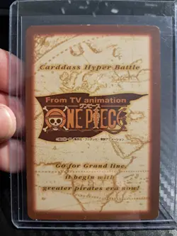 BANDAI One Piece Hyper Battle H18 CHOPPER HOLO FOIL SCARCE EARLY CARD VINATGE - Image 2