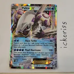 Pokemon Palkia EX Ultra Rare Full Art Holo Breakpoint 31/122 Basic Card HP180 - Image 1