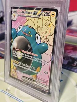 PSA 10 Gem Mint Iono's Bellibolt Ex Graded Pokemon Card #194 Black Star Promo - Image 2