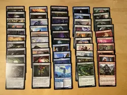 Magic The Gathering Lot Of 50 Battle For Baldur’s Gate Common Cards - Image 1