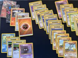 Huge Lot Vintage Pokemon Cards 230+ inc Starters Base Set 1 2 Fossil Some 1st ed - Image 4