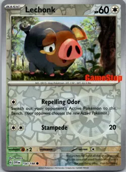 Lechonk - (GameStop Promo) Promo Miscellaneous Cards & Products 154/198 NM - Image 1