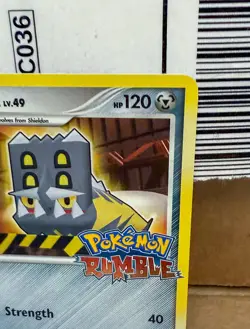 Bastiodon 14/16 Pokemon Rumble, Lightly Played, Rare stamped card, Pokemon TCG - Image 3