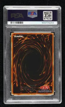 Judgment of Pharaoh (Yu-Gi-Oh! Volume 31 promotional card) Japanese PSA 7 2002 - Image 2