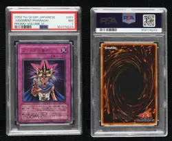 Judgment of Pharaoh (Yu-Gi-Oh! Volume 31 promotional card) Japanese PSA 7 2002 - Image 3