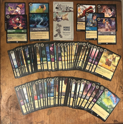 Disney Lorcana TCG : 350 Mixed Card Lot - Excellent clean condition - see pics! - Image 1