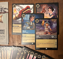 Disney Lorcana TCG : 350 Mixed Card Lot - Excellent clean condition - see pics! - Image 2