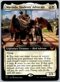 Mavinda, Students' Advocate (Extended Art) M Strixhaven: School of Mages 291 NM - Image 1