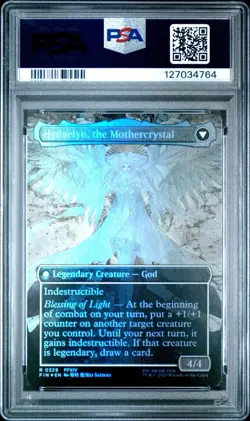 PSA 10 Venat Heart Of Hydaelyn (Borderless Foil) Final Fantasy 0329 FF14 MTG - Image 3