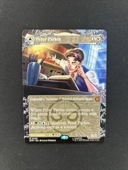 MTG Peter Parker (0208) (Borderless) Marvel's Spider-Man Regular - Image 1