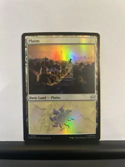 MTG Plains 194 Marvel's Spider-Man Foil - Image 1