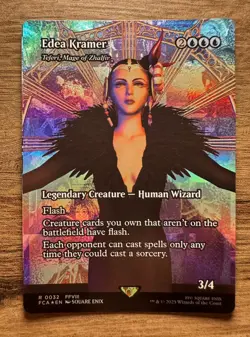 Magic MTG Final Fantasy Edea Kramer (Teferi) #32 *FOIL* Through The Ages - Image 1