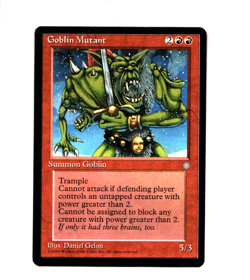 MTG Goblin Mutant SP/NM- Ice Age Magic the Gathering ~ Free Shipping ~ - Image 1