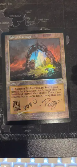 MtG Fabled Passage (Post Malone) Foil - Image 1