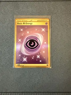 Pokemon Basic Psychic Energy 207/165 Hyper Rare Gold Holo Scarlet & Violet 151 - Image 1