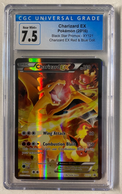 Pokemon TCG Black Star Promo - Charizard EX XY121 CGC Grade 7.5 - Image 1