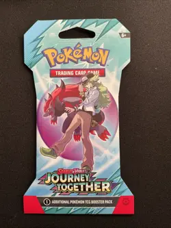 POKEMON SCARLET & VIOLET (6) BLISTER SLEEVE BOOSTER PACKS JOURNEY TOGETHER - Image 2