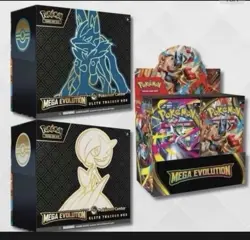PRESALE Pokemon Center Mega Evolution 2 Elite Trainers and Enhanced Booster Box - Image 1