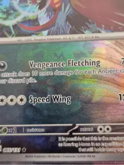 Roaring Moon 65/131 (Master Ball Pattern) Prismatic Evolutions Pokemon TCG NM - Image 2