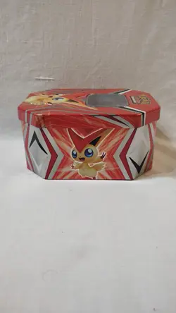 Vintage 2011 Pokemon V for Victini Collector Tin & Figurine – Black & White Era - Image 5