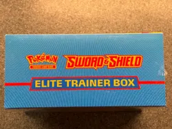 Sword and Shield Base ETB Elite Trainer Box Zamazenta Pokemon TCG Sealed w. case - Image 4