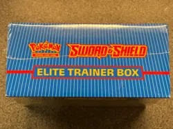 Sword and Shield Base ETB Elite Trainer Box Zamazenta Pokemon TCG Sealed w. case - Image 5