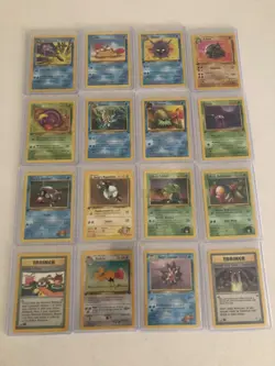 Lot x 16 Pokemon Rare 1st Edition Fossil Gym Heroes Trainer Vintage Rare Sp - Image 1