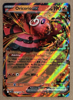Oricorio Ex Holo Phantasmal Flames Double Rare 018/094 Pokemon TCG - Image 1