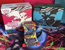 ⚡Pokemon EBT Scarlet and Violet - White Flare & Black Factory Sealed Bundle ⚡ - Image 1