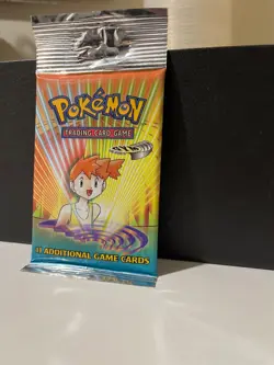 Pokemon Gym Heroes Booster Pack LONG CRIMP Unlimited Misty Art Brand New 💎 - Image 2