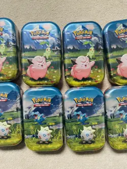 8 x Pokemon TCG: Mega Evolution Ascended Heroes Mini Tins ✅ - Image 3