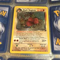 Pokemon Dark Dugtrio [6/82 Team Rocket] Holo Rare Unlimited 50 HP English - Image 1