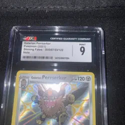 Pokemon TCG Galarian Perrserker 2021 Shining Fates Holo SV087/SV122 - Image 4