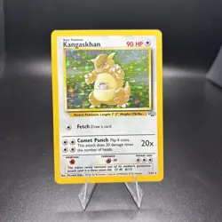 Pokemon TCG Kangaskhan Jungle 5/64 Holo Unlimited Vintage Holo Rare - LP - Image 1