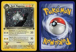 Dark Magneton 11/82 Rare Team Rocket Holo 1st Edition Pokemon - Image 3