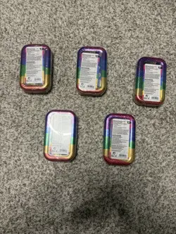 LOT OF 5 SEALED ✅ Pokemon TCG Ascended Heroes MINI TINS Brand New Art Set - Image 2