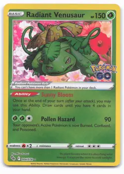 Pokemon GO #004/078 Radiant Venusaur - Image 1