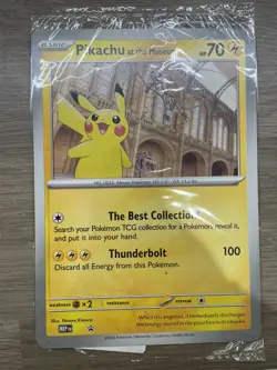 Pokemon Jumbo Pikachu At The Museum Promo - Image 1
