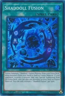Yugioh! MP Shaddoll Fusion - SDSH-EN049 - Super Rare - 1st Edition Moderately Pl - Image 1